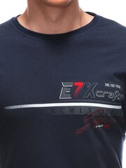 Marškinėliai vyrams Edoti AMD122031.1899, mėlyni цена и информация | Мужские футболки | pigu.lt