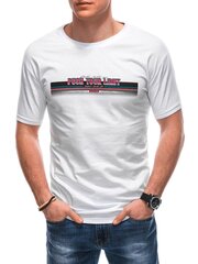 Marškinėliai vyrams Edoti AMD122052.1899, balti kaina ir informacija | Vyriški marškinėliai | pigu.lt