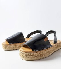 Espadrilės moterims Sadbera GRM23078.2683, juodos kaina ir informacija | Bateliai moterims | pigu.lt