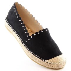 Espadrilės moterims Vinceza SW950103.2680, juodos kaina ir informacija | Bateliai moterims | pigu.lt