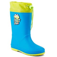 Guminiai batai vaikams Coqui Rainy sw975529.2692, mėlyni цена и информация | Резиновые сапоги детские | pigu.lt