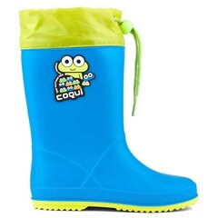 Guminiai batai vaikams Coqui Rainy sw975529.2692, mėlyni цена и информация | Резиновые сапоги детские | pigu.lt