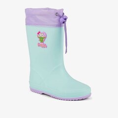 Guminiai batai vaikams Coqui Rainy Collar Jr SW9759962692, mėlyni цена и информация | Резиновые сапоги детские | pigu.lt