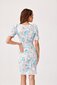 Suknelė moterims Roco fashion Lkk181141.2679, įvairiaspalvė цена и информация | Suknelės | pigu.lt