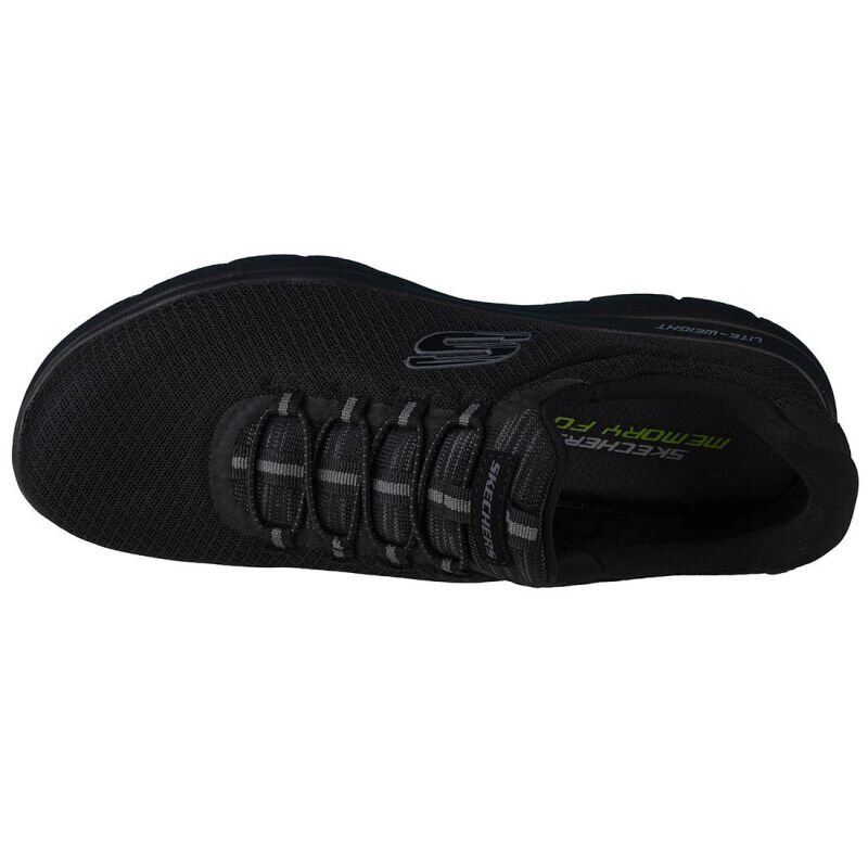 Laisvalaikio batai vyrams Skechers Summits sw655591.8087, juodi kaina ir informacija | Vyriški batai | pigu.lt