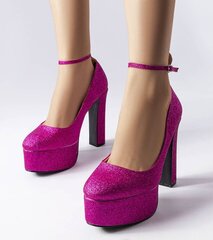 Aukštakulniai bateliai moterims Gemre GRM213352680, rožiniai цена и информация | Женские туфли | pigu.lt