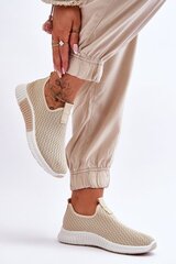 Laisvalaikio batai moterims Frankie BSB26122.2681,smėlios spalvos kaina ir informacija | Sportiniai bateliai, kedai moterims | pigu.lt