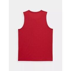 Marškinėliai vyrams 4F M 4FSS23TFTSM258-62S SW980384.1904, raudoni kaina ir informacija | Vyriški marškinėliai | pigu.lt
