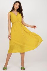 Suknelė moterims Italy Moda LKK181355.2942, geltona цена и информация | Платья | pigu.lt