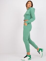 Женский зеленый повседневный комплект цена и информация | Спортивная одежда женская | pigu.lt