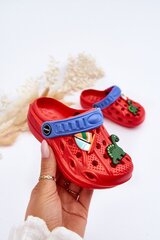 Klumpės vaikams WJ1 Red Sweets BSB26167.1274, raudonos kaina ir informacija | Guminiai batai vaikams | pigu.lt