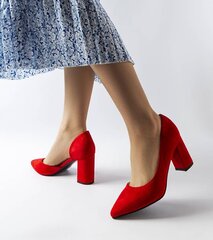 Aukštakulniai bateliai moterims GRM22600.2681, raudoni цена и информация | Женские туфли | pigu.lt