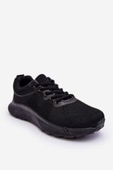 Sportiniai batai vyrams Jasper BSB26006.2683, juodi цена и информация | Кроссовки для мужчин | pigu.lt