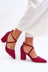 Bateliai moterims Step In Style LKK181455.2683, rožiniai цена и информация | Женские туфли | pigu.lt