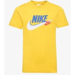 Nike marškinėliai mergaitėms Sportswear si ss tee SW981082.8491, geltoni цена и информация | Футболка для девочек | pigu.lt