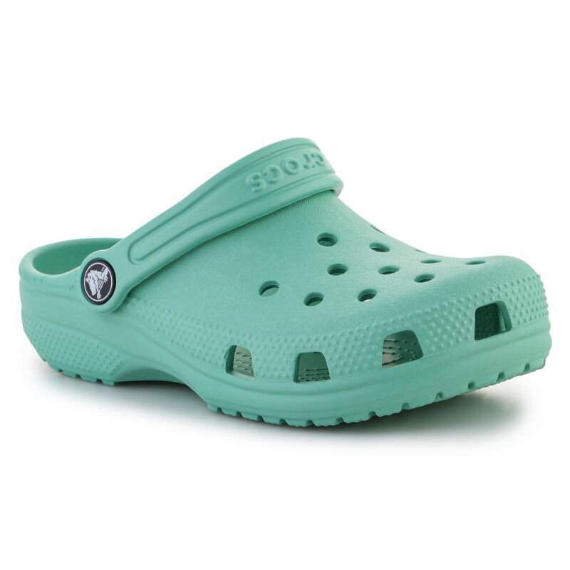 Crocs šlepetės vaikams Classic sw974310.8412, žalios kaina ir informacija | Šlepetės, kambario avalynė vaikams | pigu.lt