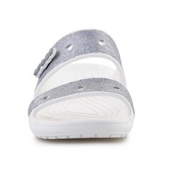 Crocs lauko šlepetės moterims W973017.8412, sidabrinės цена и информация | Женские тапочки | pigu.lt