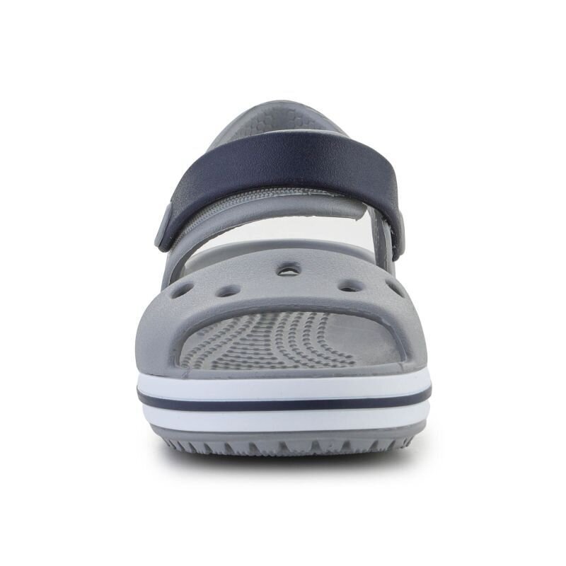 Basutės vaikams Crocs Crocband Jr SW9737378432, pilkos kaina ir informacija | Basutės vaikams | pigu.lt