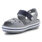 Basutės vaikams Crocs Crocband Jr SW9737378432, pilkos kaina ir informacija | Basutės vaikams | pigu.lt