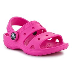 Basutės vaikams Crocs Classic Jr SW9737408432, rožinės цена и информация | Детские сандали | pigu.lt