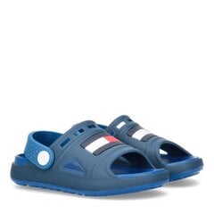 Šlepetės vaikams Tommy Hilfiger SW9755662690, mėlynos kaina ir informacija | Šlepetės, kambario avalynė vaikams | pigu.lt