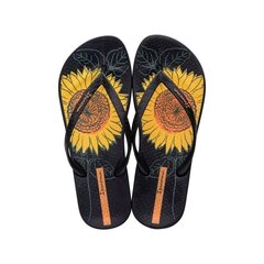 Šlepetės moterims Ipanema Sunflower Flip Flops SW975595.8204, juodos цена и информация | Женские тапочки | pigu.lt