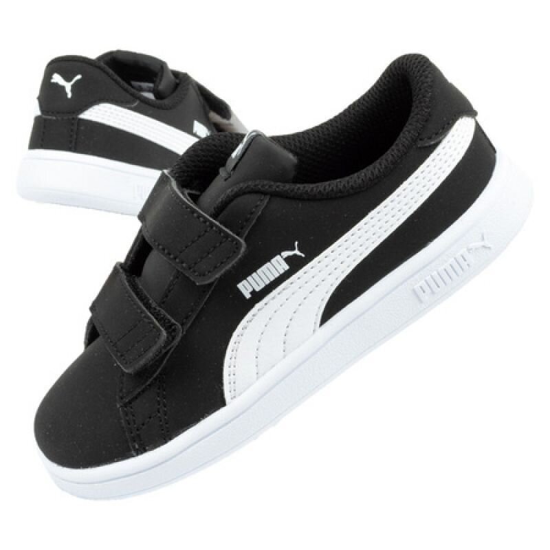 Puma sportiniai batai berniukams Smash v2 SW977666.1275, juodi цена и информация | Sportiniai batai vaikams | pigu.lt