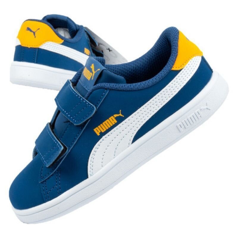 Laisvalaikio batai vaikams Puma Smash v2 Jr sw977667.1275, mėlyni цена и информация | Sportiniai batai vaikams | pigu.lt