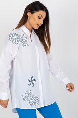 Marškiniai moterims Factory Price LKK181627.1898, balti цена и информация | Женские блузки, рубашки | pigu.lt