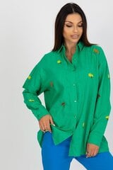 Marškiniai moterims Factory Price LKK181612.1898, žalias kaina ir informacija | Palaidinės, marškiniai moterims | pigu.lt