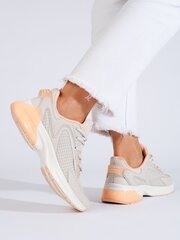 Sportiniai batai moterims Shelovet POL822072681, smėlio spalvos цена и информация | Спортивная обувь, кроссовки для женщин | pigu.lt