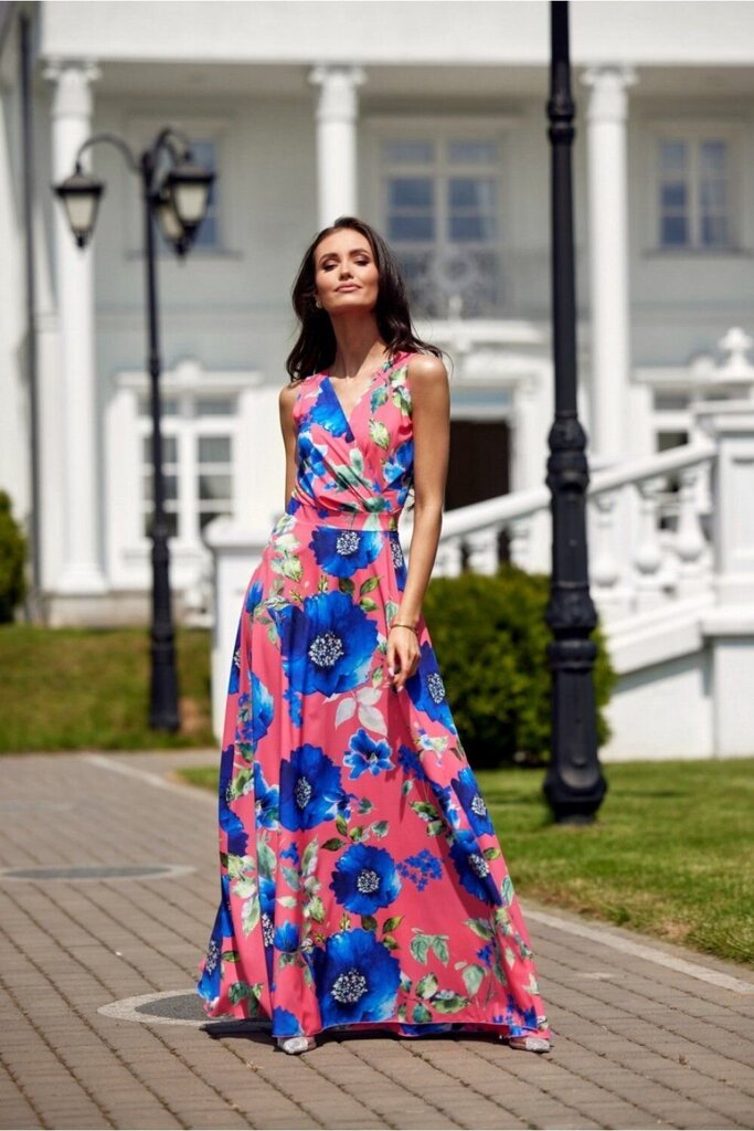 Suknelė moterims Roco Fashion LKK1816502679, rožinė цена и информация | Suknelės | pigu.lt