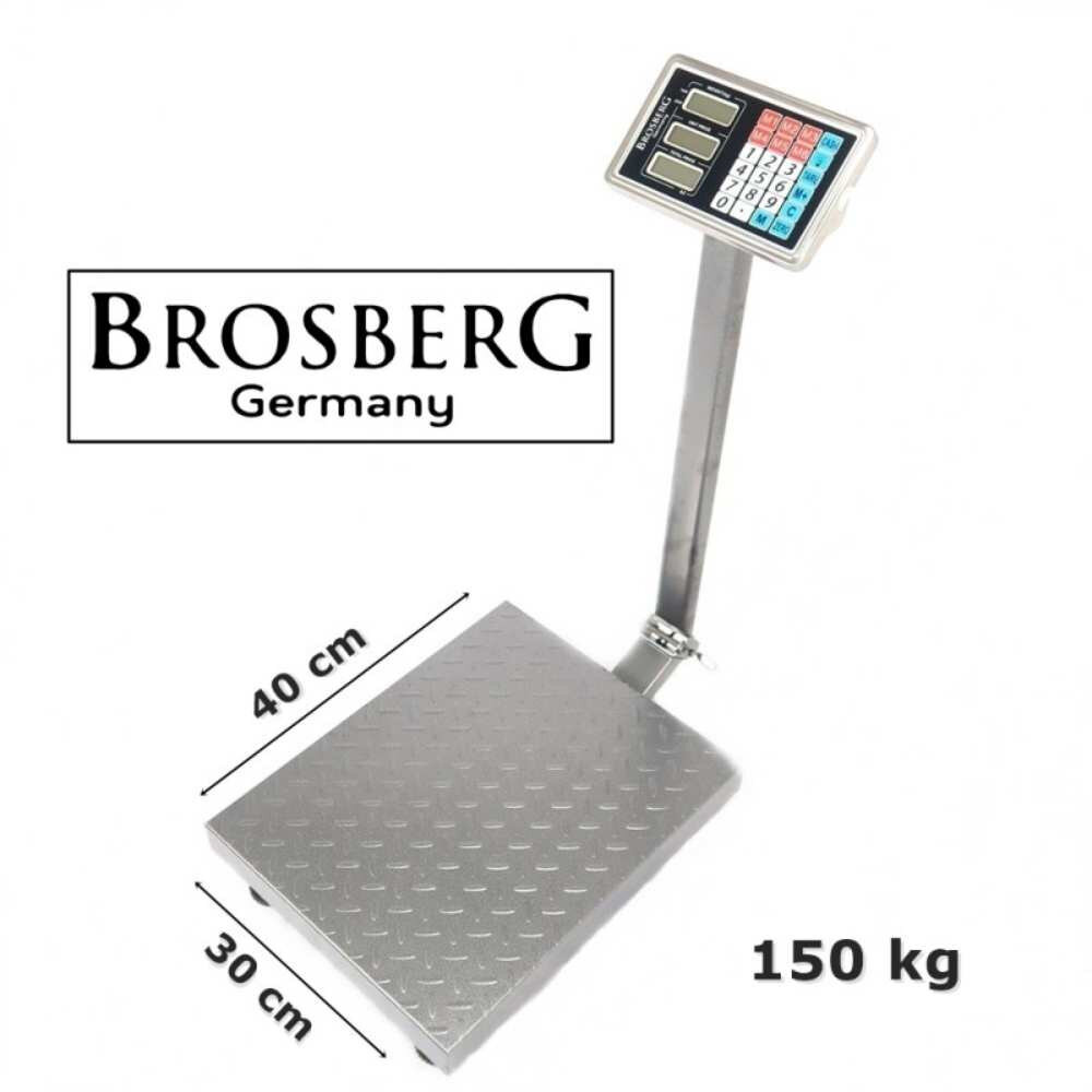 Platforminės svarstyklės Brosberg P150MS BRM_0105603 kaina ir informacija | Pramoninės svarstyklės | pigu.lt