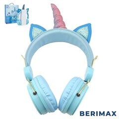 Беспроводные наушники Unicorn A5 BERIMAX BRM_0504082BL цена и информация | Наушники | pigu.lt