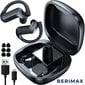 Belaidės ausinės Izoxis + Powerbank case BERIMAX BRM_0504112 kaina ir informacija | Ausinės | pigu.lt