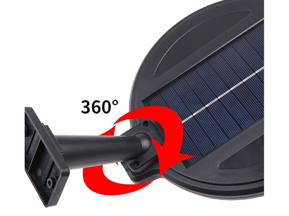 Šviestuvas su saulės baterija 150 LED Berimax SL150L kaina ir informacija | Lauko šviestuvai | pigu.lt
