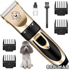 Аккумуляторная машинка для стрижки собак и кошек Pro60 BERIMAX BRM_0405032 цена и информация | Средства по уходу за животными | pigu.lt