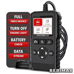 Automobilio diagnostikos įrankis BERIMAX OBD YA200 kaina ir informacija | Auto reikmenys | pigu.lt