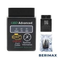 Прибор для диагностики автомобилей OBD Advanced BERIMAX BRM_1201200 цена и информация | Автомобильные аксессуары | pigu.lt