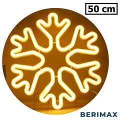 Kalėdinė LED dekoracija Snaigė Berimax cl3 neon, 50cm kaina ir informacija | Kalėdinės dekoracijos | pigu.lt