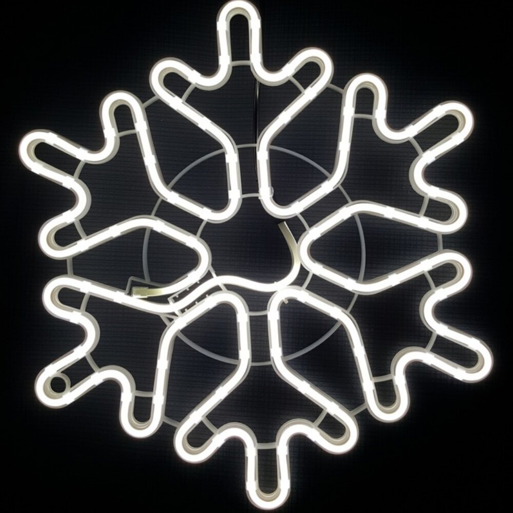 Kalėdinė LED dekoracija Snaigė Berimax cl3 neon, 50 cm kaina ir informacija | Kalėdinės dekoracijos | pigu.lt