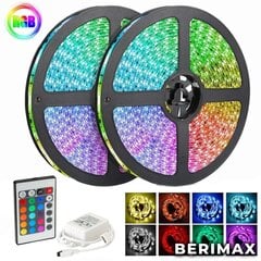 Светодиодная лента 3528 RGB, комплект цветных светодиодов BERIMAX BRM_1404528 цена и информация | Светодиодные ленты | pigu.lt