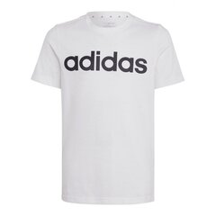 Marškinėliai vaikams Adidas Essentials sw923177.6475, balti цена и информация | Рубашки для девочек | pigu.lt