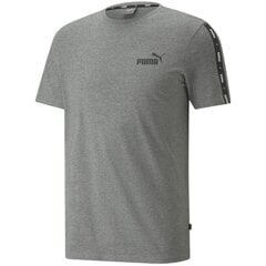 Marškinėliai vyrams Puma Essential SW854648.1898, pilki kaina ir informacija | Vyriški marškinėliai | pigu.lt