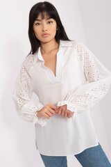 Marškiniai moterims Lakerta LKK182076.1906, balti цена и информация | Женские блузки, рубашки | pigu.lt
