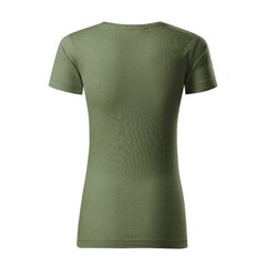 Marškinėliai moterims Malfini Native Chaki SW981567, žali цена и информация | Женские футболки | pigu.lt