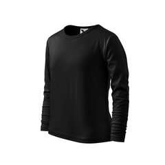 Marškinėliai vaikams Malfini Fit-T sw910751.8548, juodi цена и информация | Рубашки для мальчиков | pigu.lt