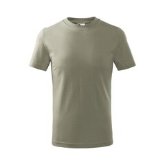 Marškinėliai vaikams Malfini Jr Basic sw910894.8549, žali kaina ir informacija | Marškinėliai berniukams | pigu.lt