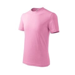 Marškinėliai vaikams Basic Malfini sw910895, rožiniai kaina ir informacija | Marškinėliai mergaitėms | pigu.lt