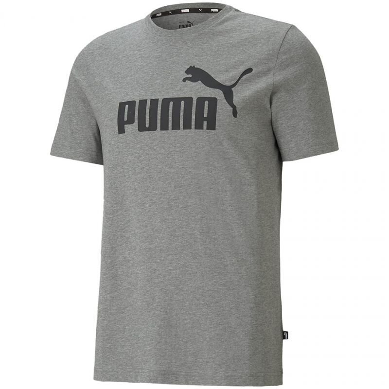 Marškinėliai vyrams Puma SW714808.5654, pilki цена и информация | Vyriški marškinėliai | pigu.lt